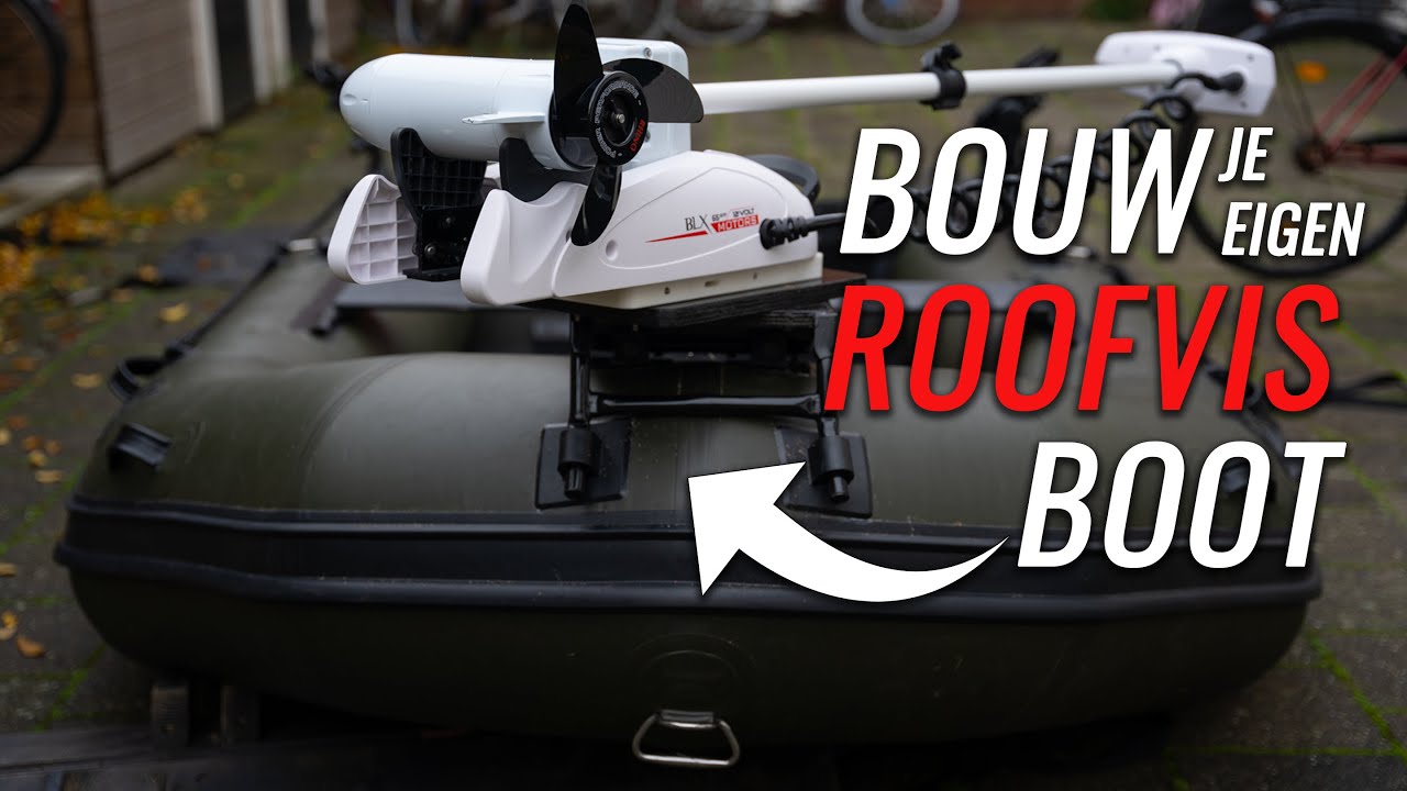 Bouw je eigen VISBOOT!! - Koen Sipma | Roofvissen