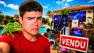 JE VENDS TOUT CE QU’IL Y A DANS MA MAISON ! 😱
