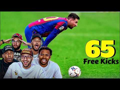 Lionel Messi - All 65 Free Kick Goals in Career Reaction