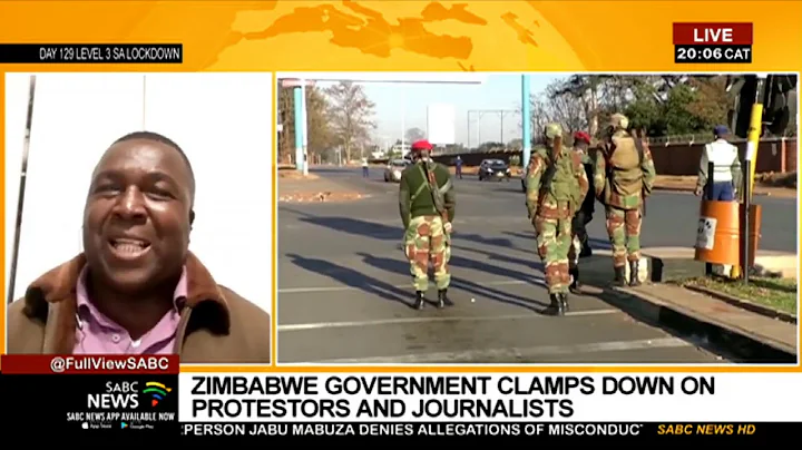 Zimbabwe under fire over clamp-down on journalists, protesters
