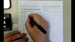Algebra 1 Unit 2 #1-3 Review