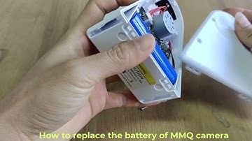 How to replace the battery of MMQ solar camera