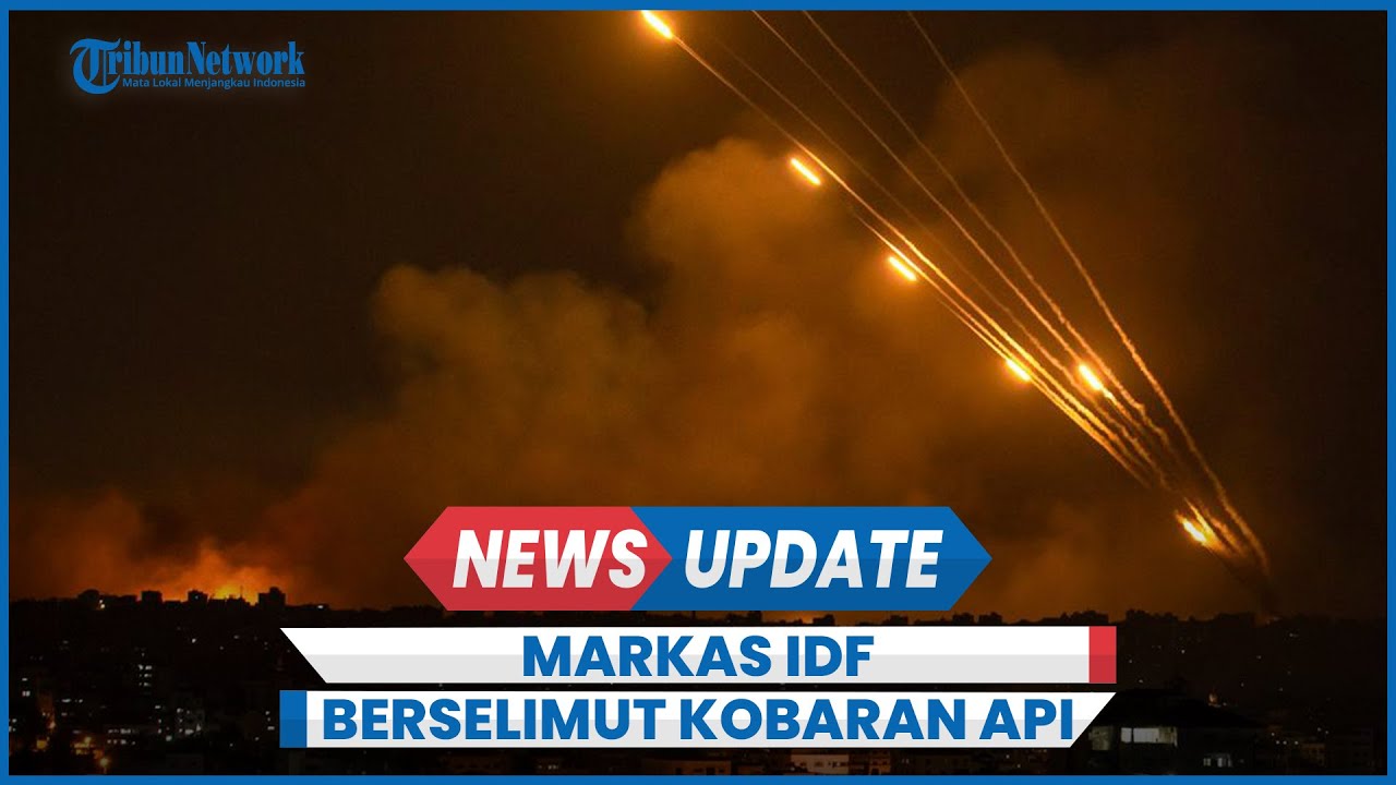 Israel Dihajar Peledak 2 Hari Berturut turut, Markas IDF Israel ...