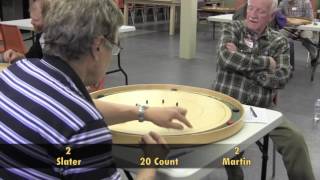 Crokinole 2017 Hamilton Pool A - Slater v Martin