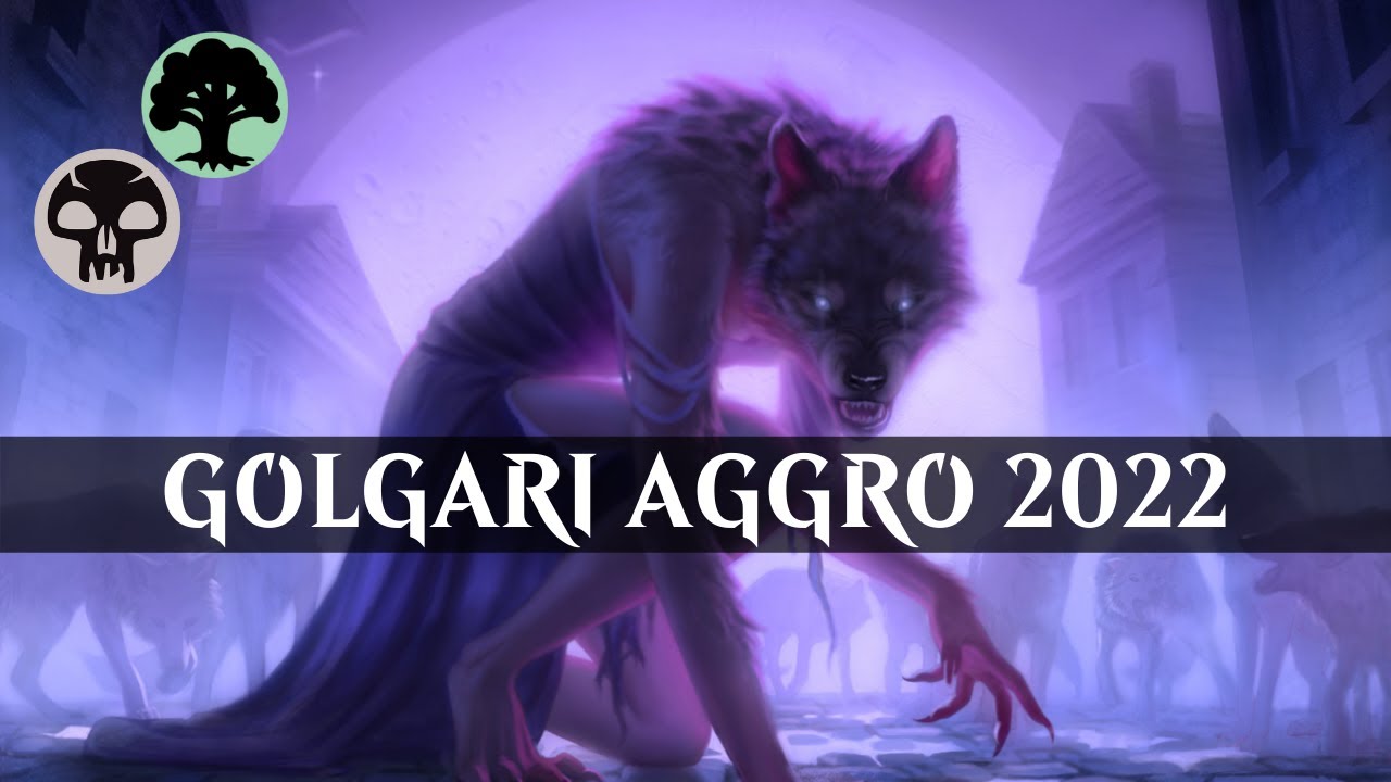 GOLGARI AGGRO 2022 - Adventures in the Forgotten Realms Standard Deck | Magic: The Gathering Arena