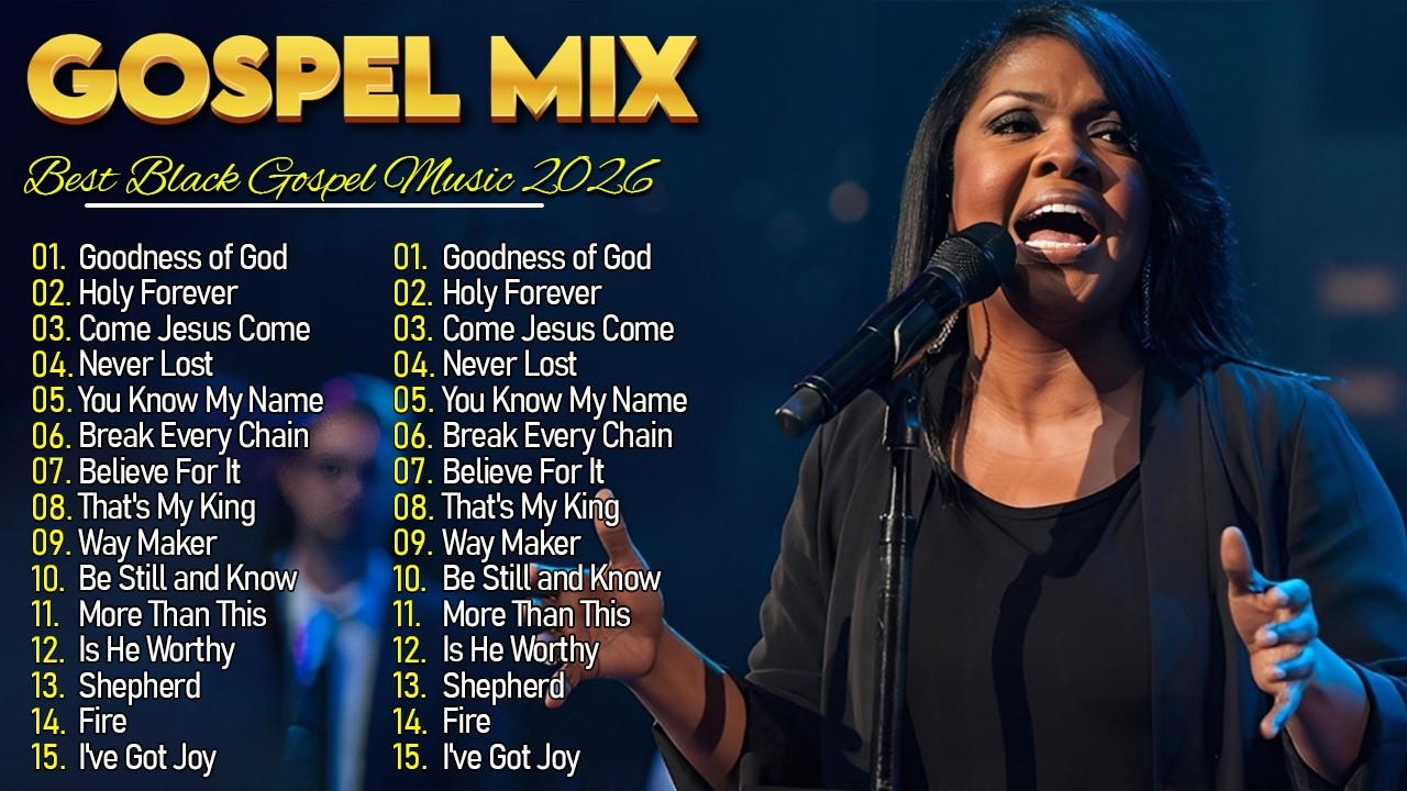 Black Gospel Music 2026 - Top Gospel Songs By CeCe Winans, Sinach, Tasha Cobbs | Gospel Mix 2026