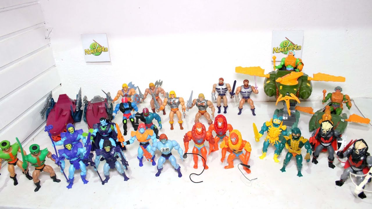Comparativo: bonecos He-Man Origins X Vintages anos 80