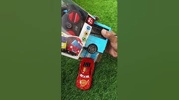 Unboxing and Testing RC Bus Tayo and McQueen Diecast No Talking With Natural Sound Water
