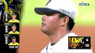 20180408 今日陳琥3局投球 3次三振，最速148