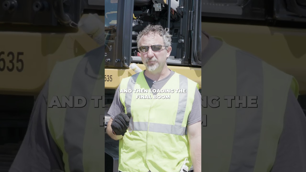 How to Load an Excavator on an RGN Trailer