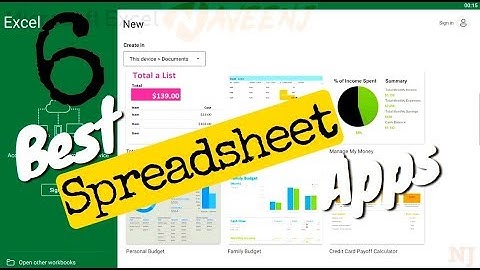 6 Best Spreadsheet Apps [Android/iOS]