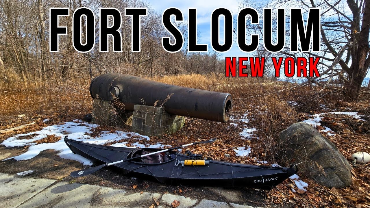 Urban Kayaking | Exploring Davids Island & Abandoned Relics of Fort Slocum