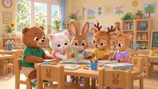 FRIENDSHIP Poem | Digital learning materials for preschool teachers | AI Animated Short
