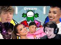 Among Us proximity chat with Dream, Addison Rae, Corpse, James Charles, and more!