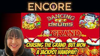JACKPOT HANDPAY! THE DRUMS ARE DANCING!