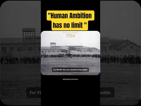 Human Ambition has No Limit ⚡#facts #interestingfacts #shorts #science #flight