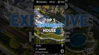 MOST EXPENSIVE HOUSE IN WORLD 😱 | #viral #facts #expencive #shorts