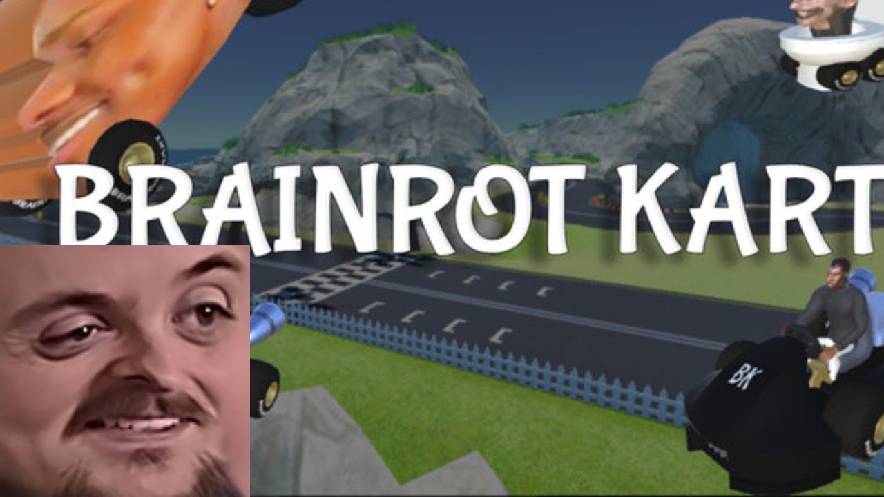 Forsen Plays Brainrot Kart with Streamsnipers