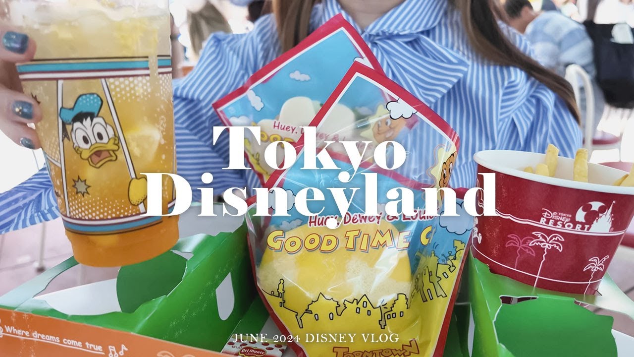 Spend a day at TOKYO DISNEYLAND🇯🇵 with me🏰!! | Rides🚀Food🍴Disneyland hotel🏨｜Vacation Package Day1