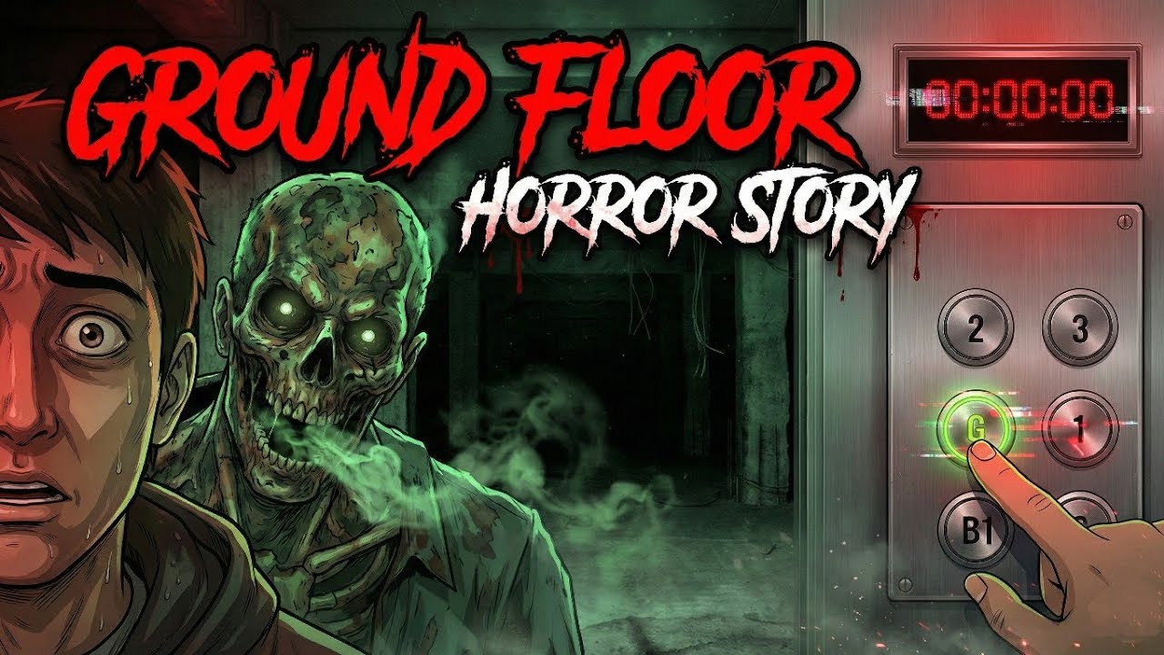 Ground floor 😱 | ak..... horror story 😱☠️ | 