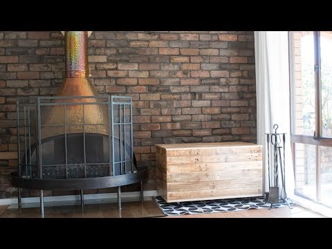 Video: Basket By The Fireplace. Choosing A Firewood Stand