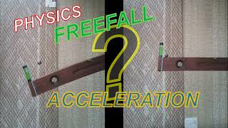 FREEFALL ACCELERATION ? DEMO #physics