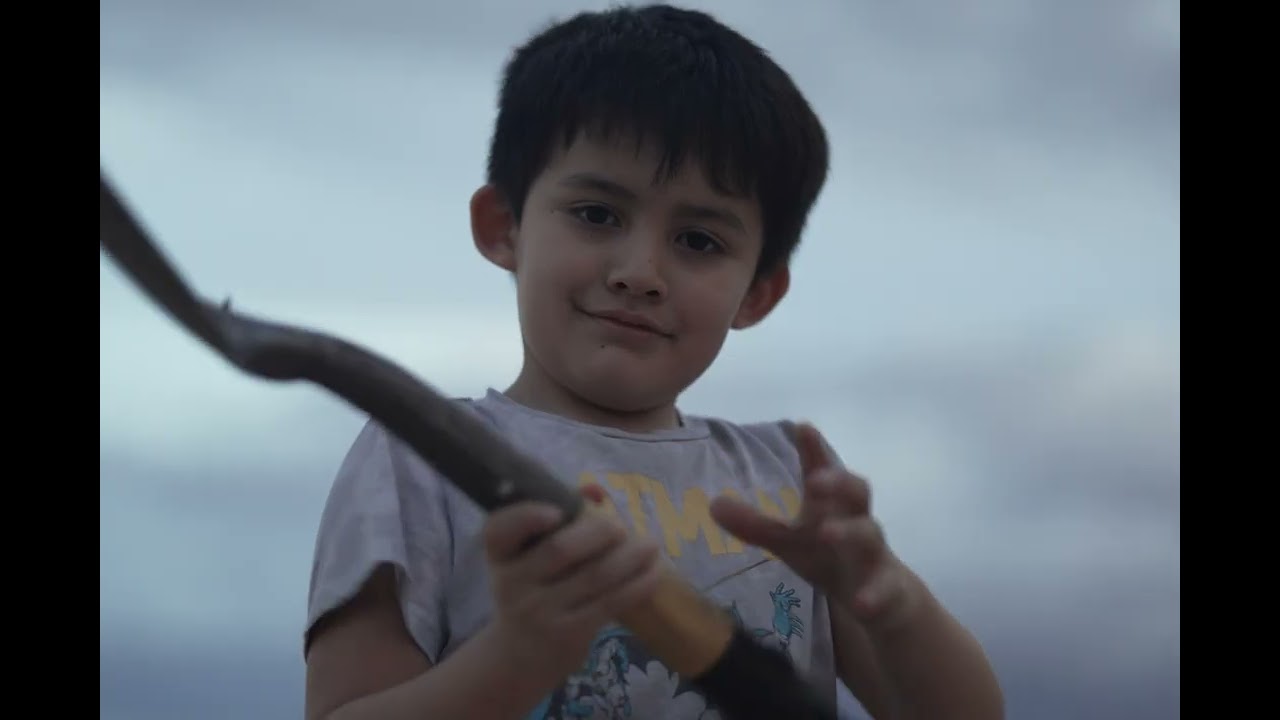 family camp in Kelso dunes