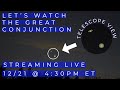 The Great Conjunction of Jupiter & Saturn LIVE 🪐 Learn How to Observe this RARE Event!