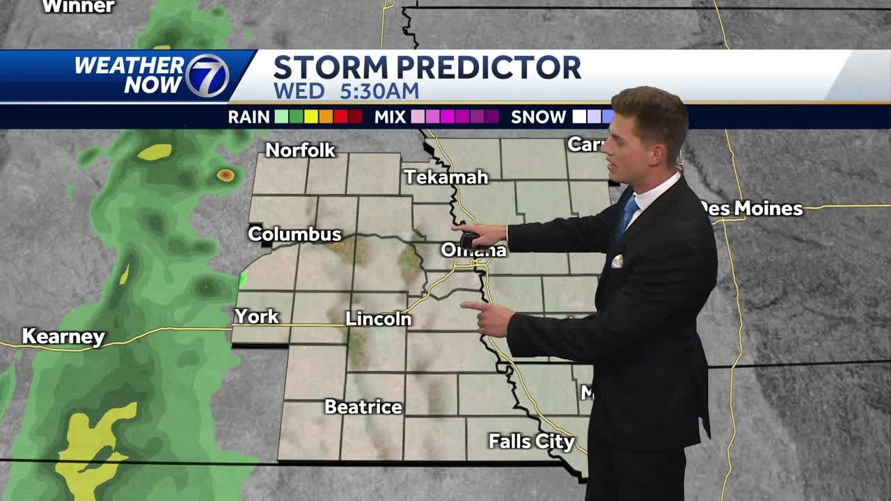 Light rain possible on your Wednesday morning - YouTube