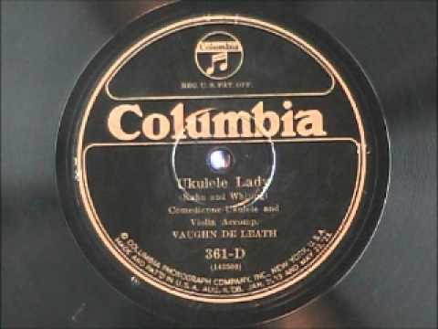 UKULELE LADY by Vaughn De Leath 1925