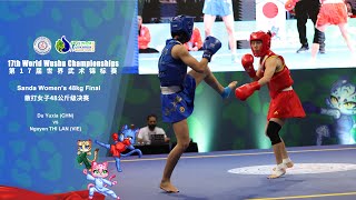 17th World Wushu Championships Sanda Women's 48kg Final