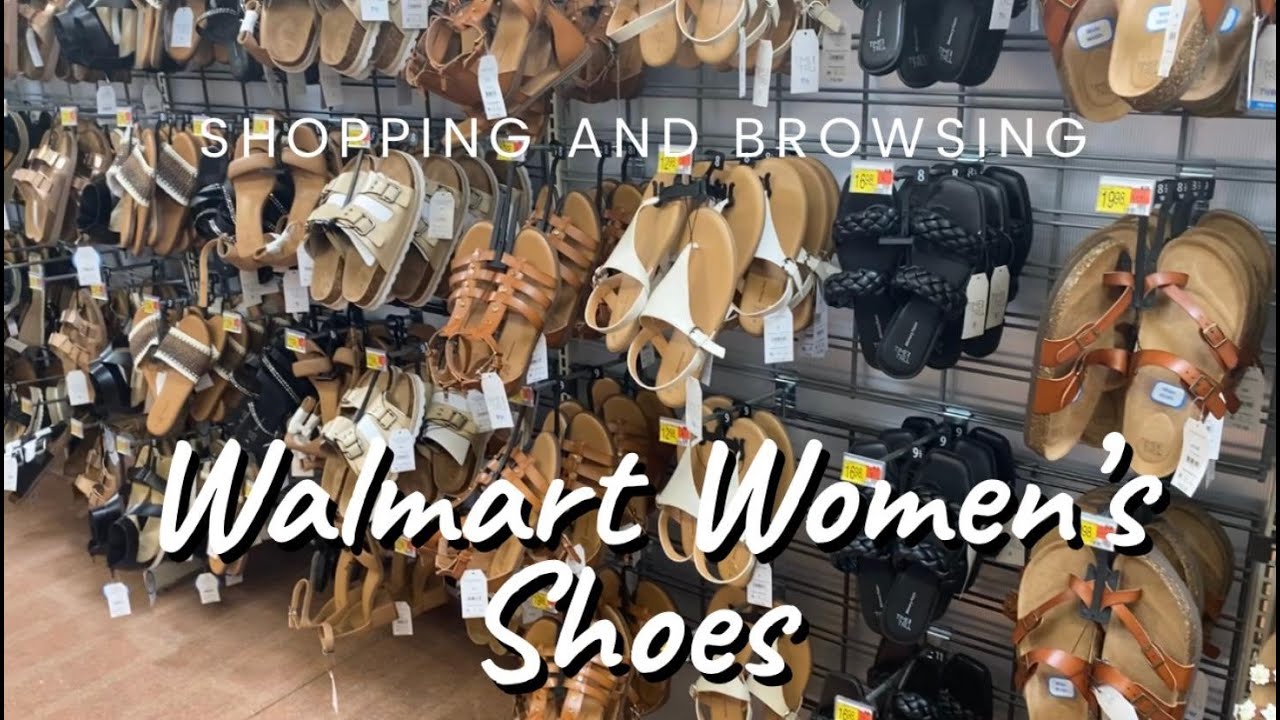 WALMART WOMEN’S SHOES SHOP WITH ME * WALMART SHOP WITH ME * WALMART