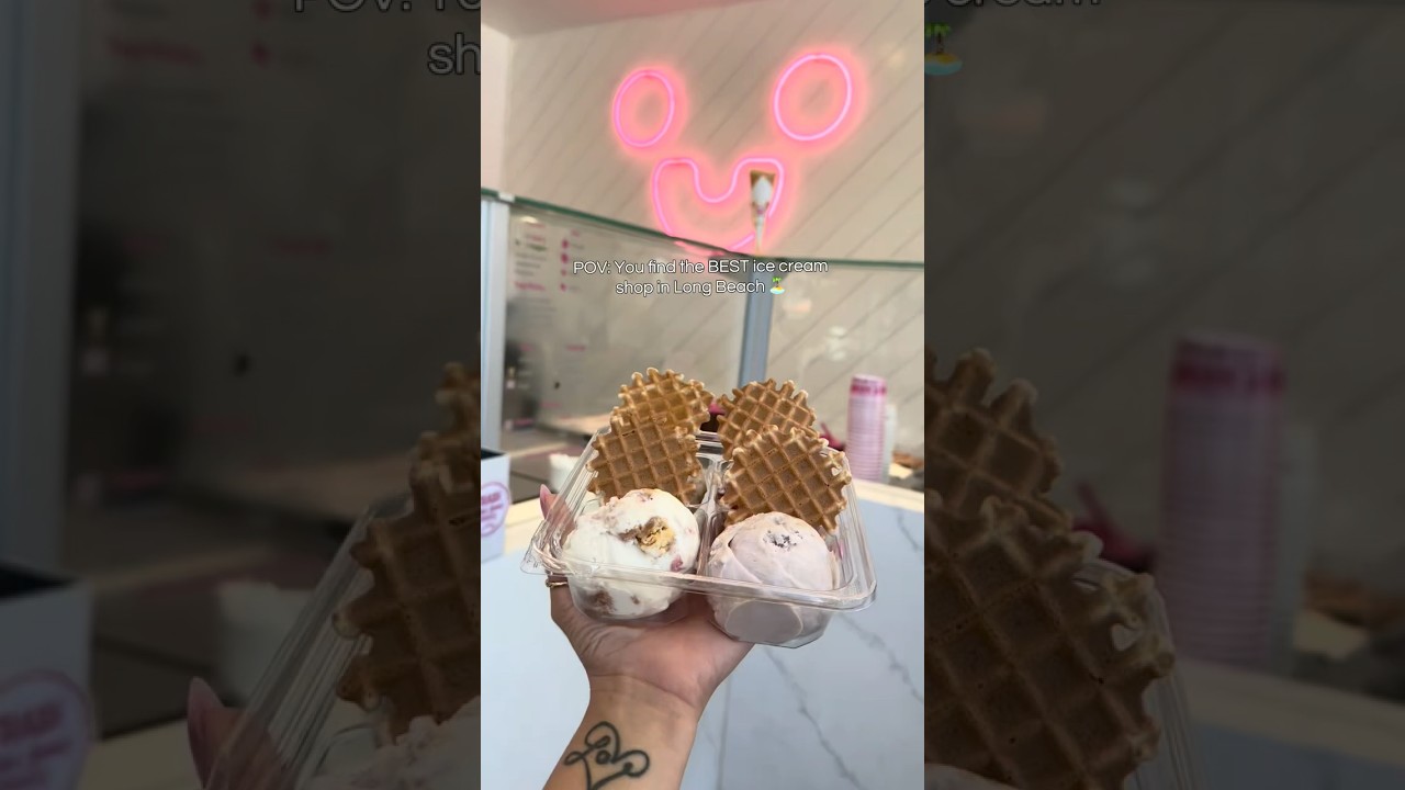 BEST ICE CREAM in Long Beach, CA 🍦