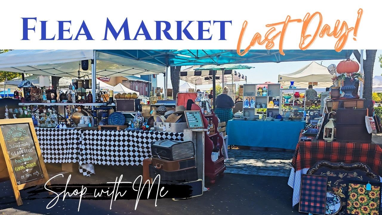 Last Flea Market of the Season! 🍂 Vintage & Tablescape Flea Market ...