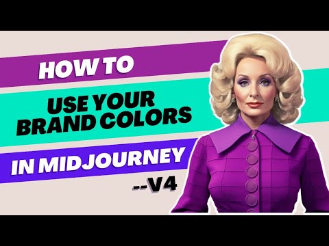 How Use Custom Colors In Midjourney (2023) - YouTube
