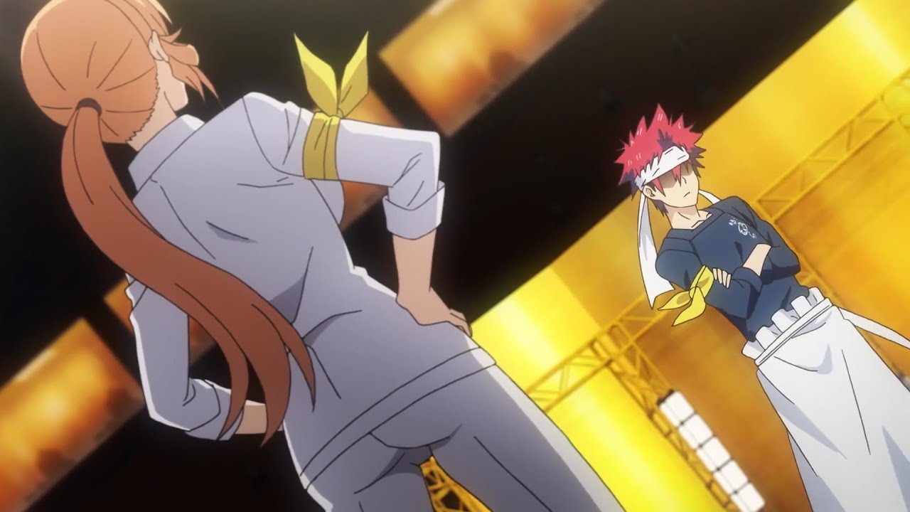 Food Wars! || 創真はクラスメイトから学んだ技を組み合わせ、技を強化する。モモは大声で泣きながら、えりなの勝利を認めざるを得ない。|| 食戟のソーマ 神ノ皿 【最高の瞬間】