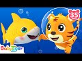 【新】鯊魚一家 +更多兒歌🎵 | 我有只泰迪熊 | 熱門TOP | 兒歌 | 童謠 | Kids Song | Babytiger | 貝樂虎