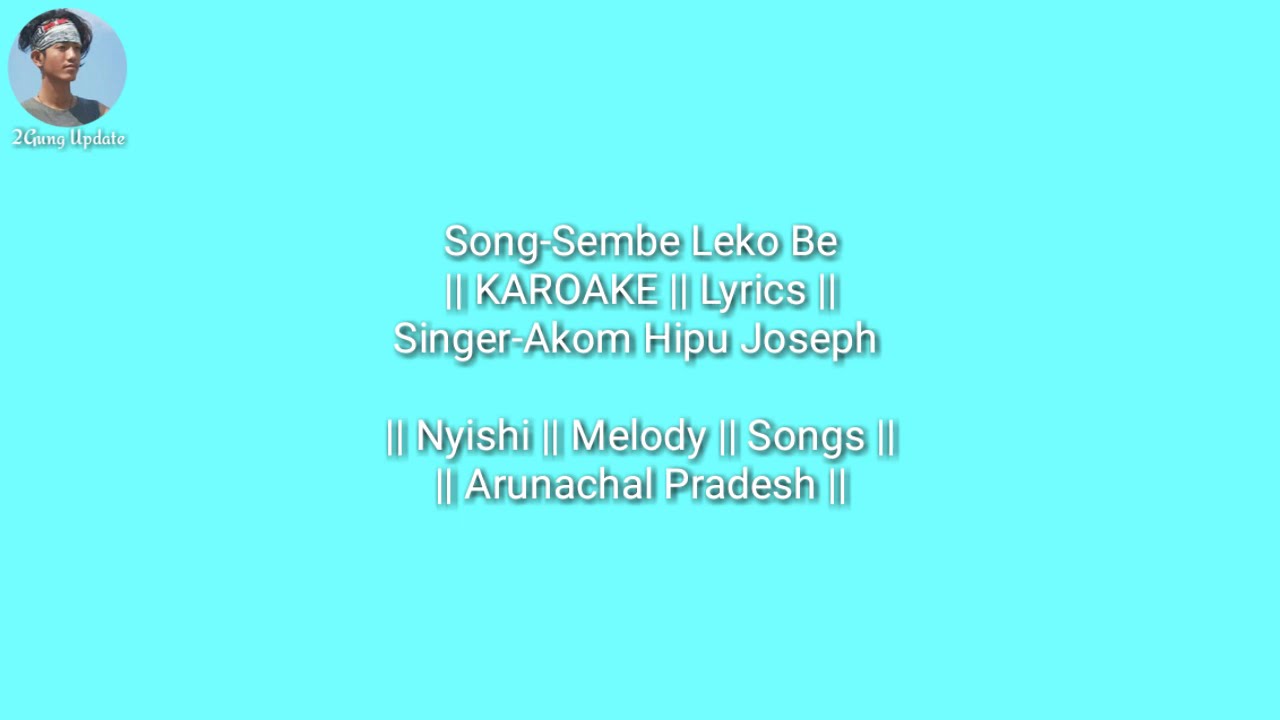 Sembe Leko Be || Karaoke ||