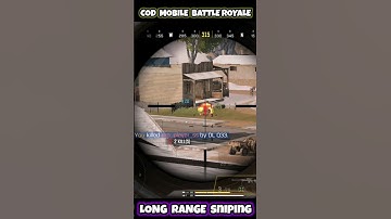Long Range Sniping - Call of duty Mobile | COD Mobile CODM | Shorts #shorts