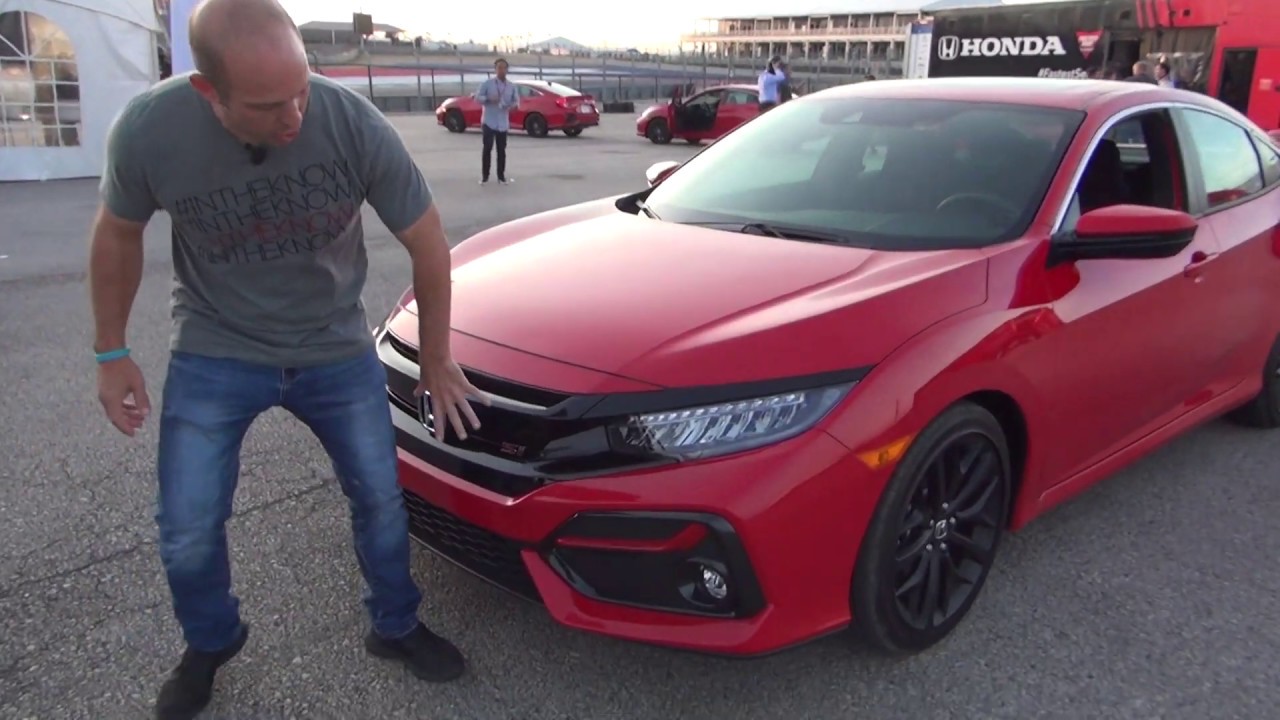 What’s New on the 2020 Honda Civic Si - YouTube