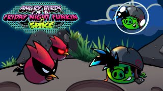 FNF: Angry Birds в Friday Night Космос // Против космических злых птиц █ Friday Night Funkin' █
