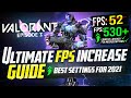 🔧 VALORANT: Dramatically increase performance / FPS with any setup! EPISODE 3 Best Settings 2021 🆕✔️