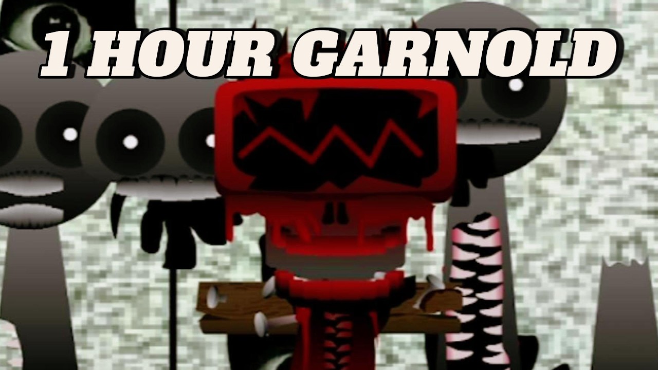 Sprunki Garnold Phase 9 ggtp Sound 1 hour | Horror Mod Full Video