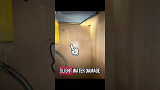 Water damage under sink. #kitchensink #mold