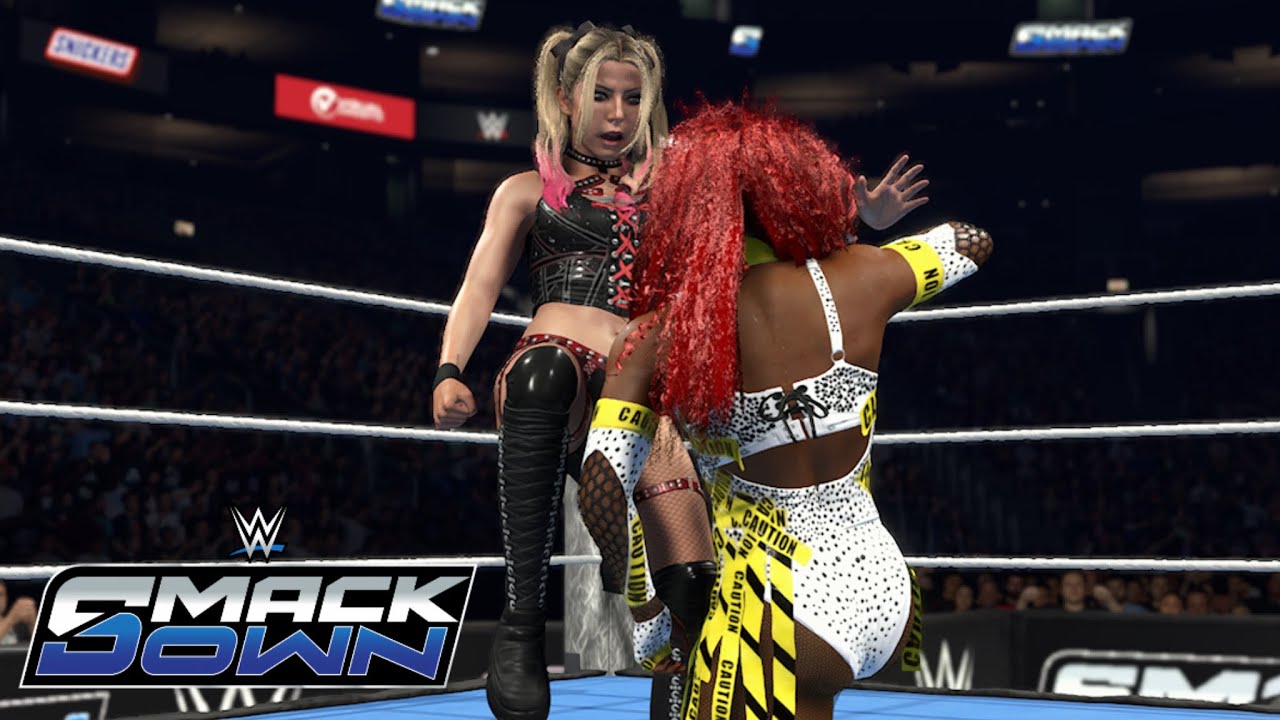 WWE 2K26 SMACKDOWN - NAOMI VS ALEXA BLISS