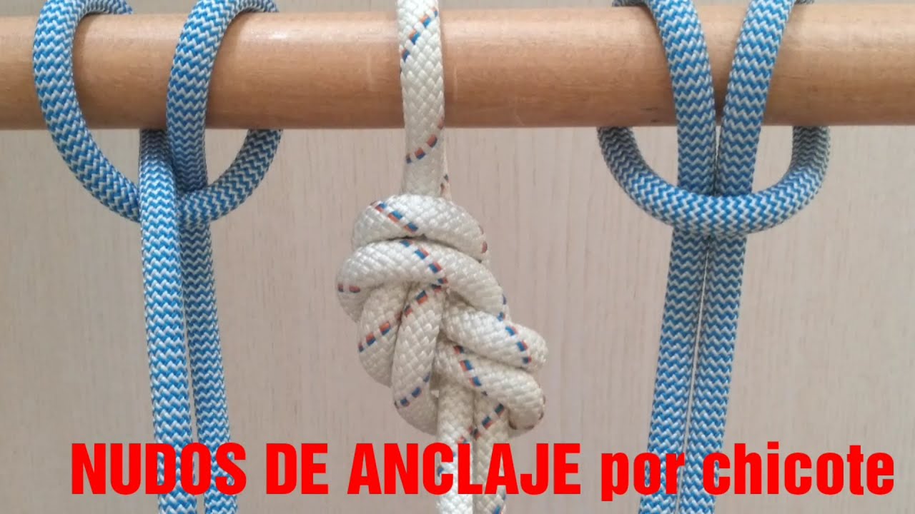 VIDEOS DE NUDOS PARA TRABAJOS EN ALTURA. POR CHICOTE. Cómo hacer nudos paso a paso.