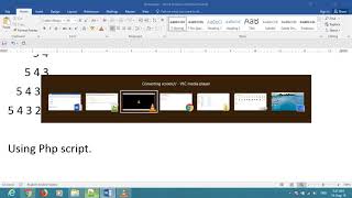 Php Beginner Video One For Loop Pattern Second.