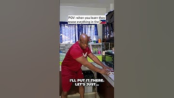 Reuse Reduce Recycle is The PINOY Way! #shorts #funny