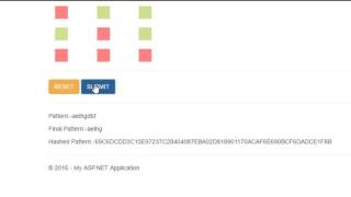 Pattern Lock For Web Application