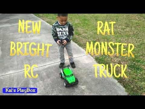 NEW BRIGHT RC RAT MONSTER TRUCK TOY